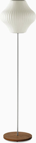 Nelson Pear Lotus Floor Lamp