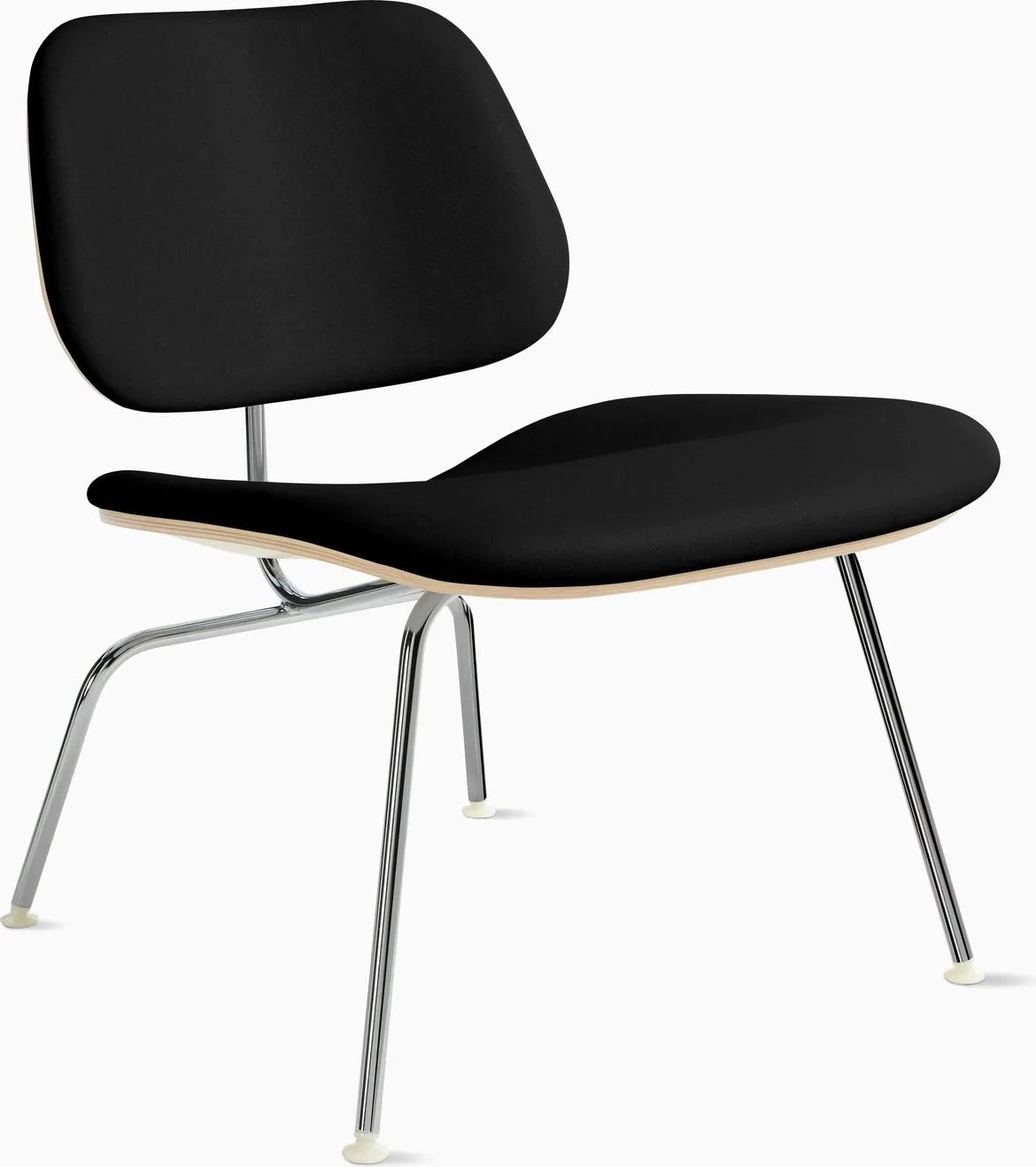 Eames Molded Plywood Lounge Chair Metal Base (LCM), Non Upholstered