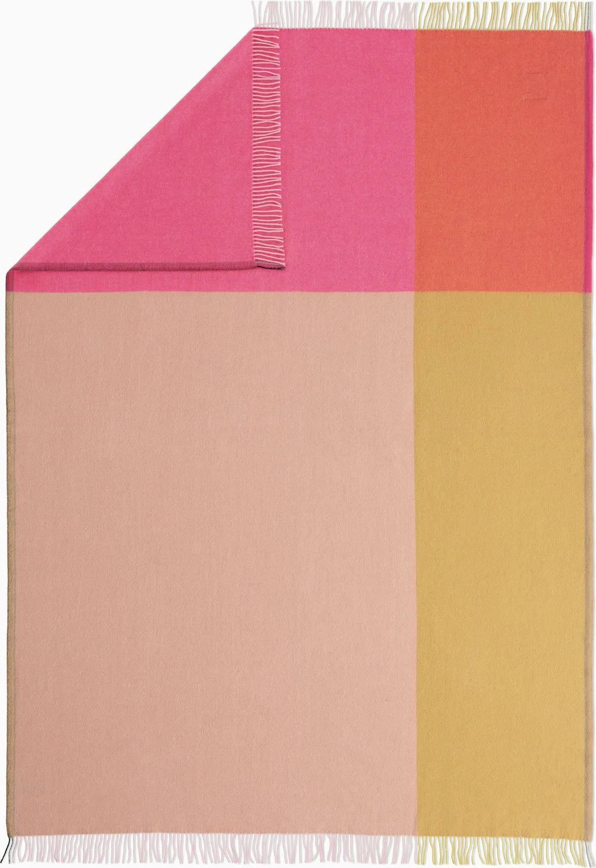 Color Block Throw