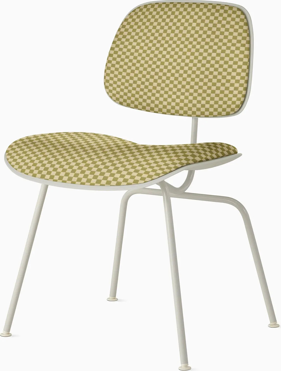 Eames Molded Plastic Dining Chair (EC-127), Upholstered