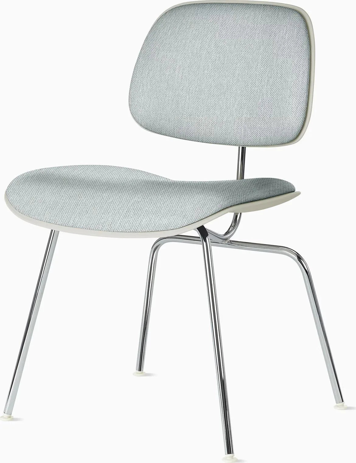 Eames Molded Plastic Dining Chair (EC-127), Upholstered