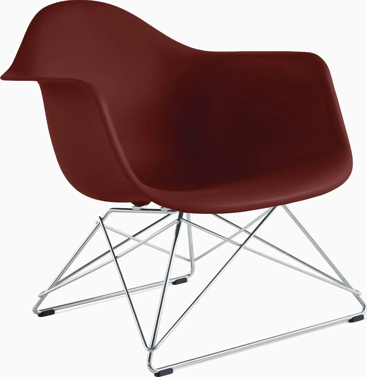 Eames Molded Plastic Low Wire Base Armchair
