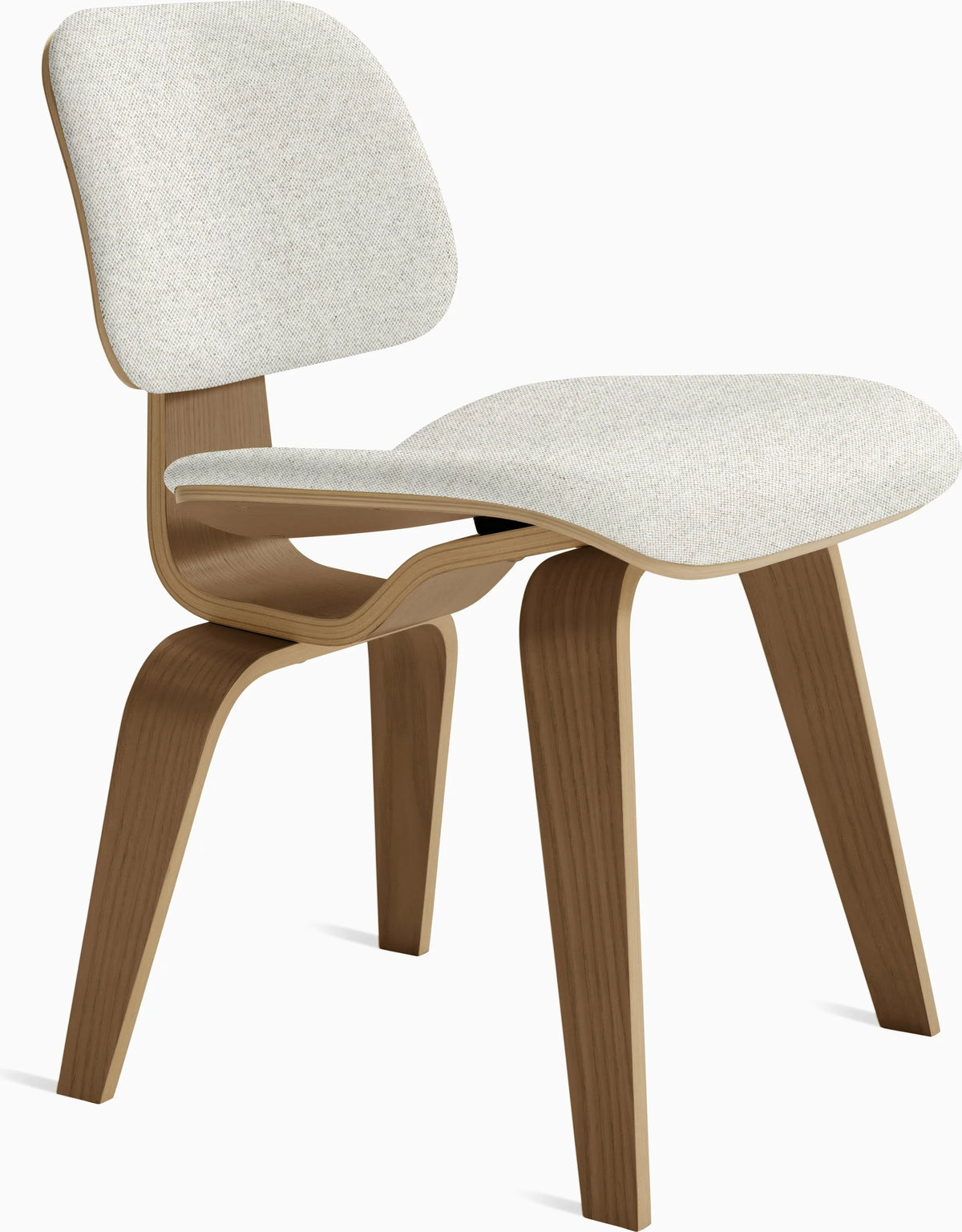 Eames Molded Plywood Dining Chair Wood Base (DCW), Non Upholstered