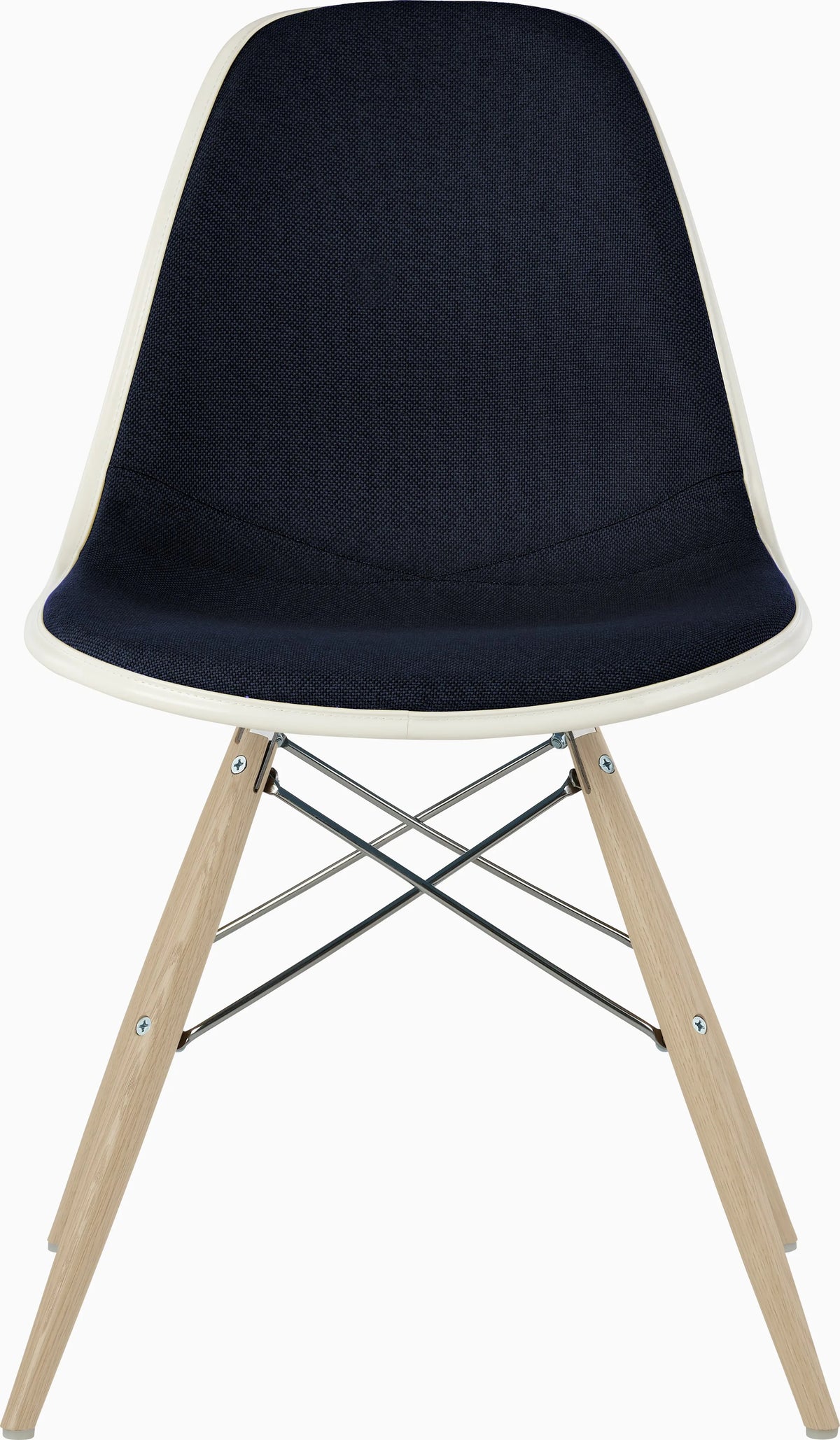 Eames Upholstered Molded Plastic Side Chair