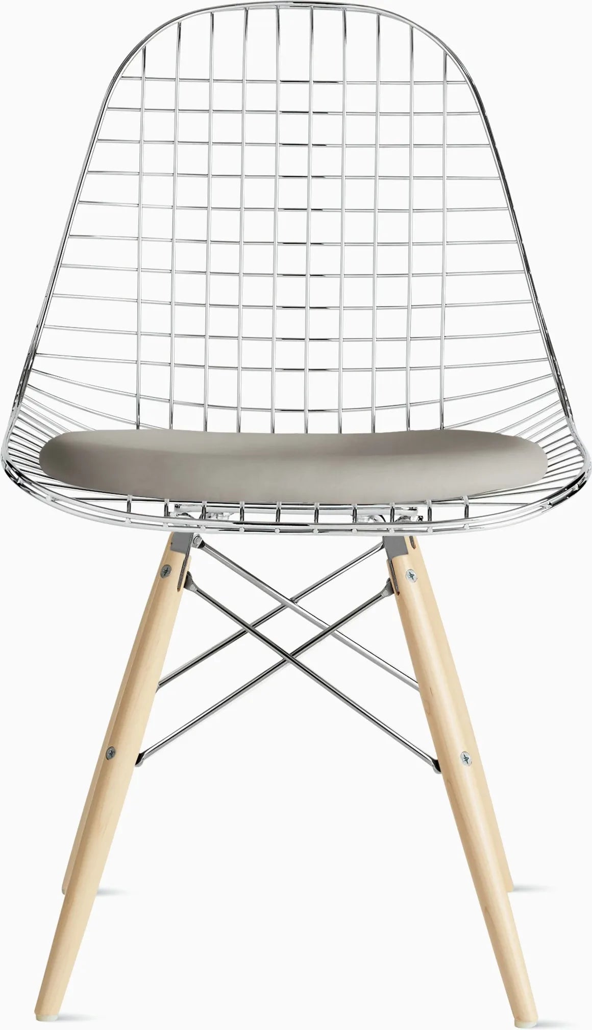 Eames Wire Chair, with Seat Pad