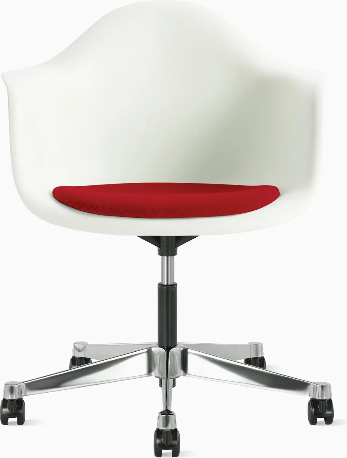 Eames Molded Plastic Task Armchair with Seatpad