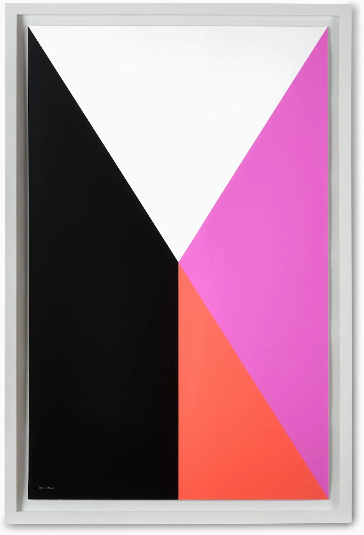 Nelson Pop Art Four Color Block Framed Poster