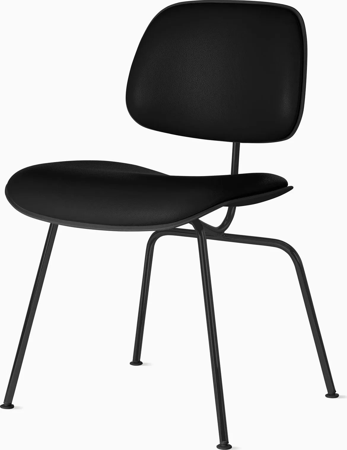 Eames Molded Plastic Dining Chair (EC-127), Upholstered