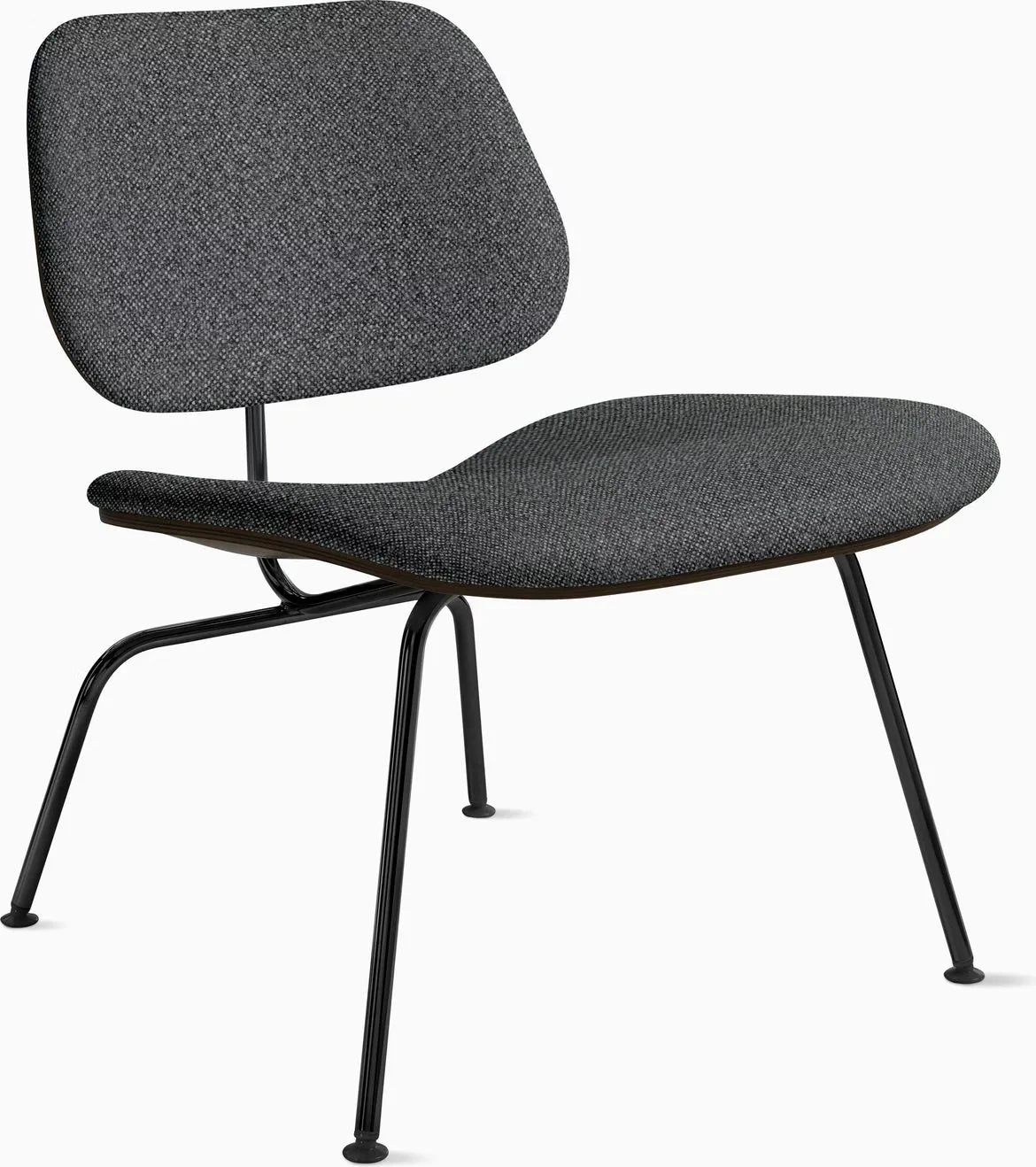 Eames Molded Plywood Lounge Chair Metal Base (LCM), Non Upholstered