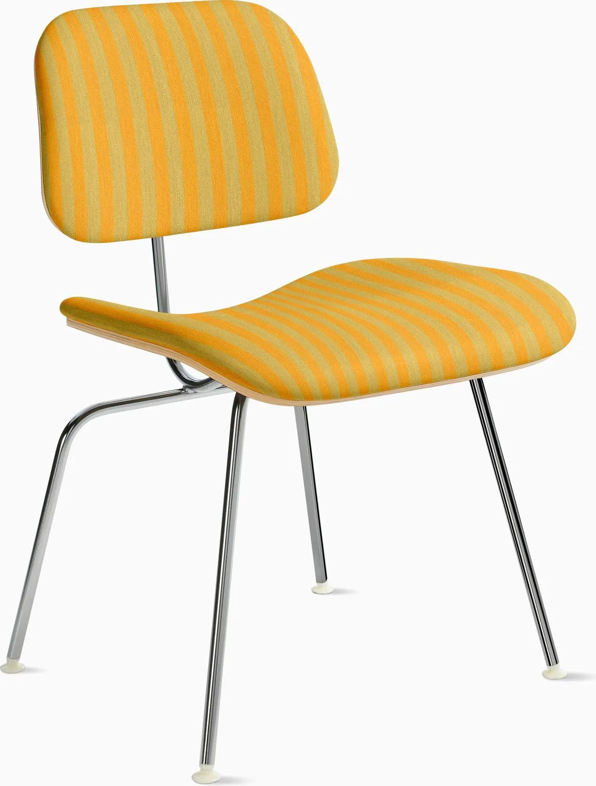 Eames Molded Plywood Dining Chair Metal Base (DCM), Non Upholstered