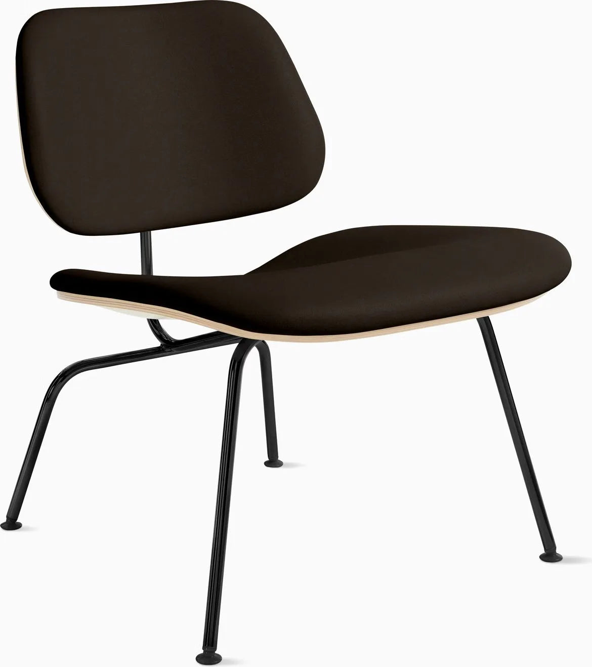 Eames Molded Plywood Lounge Chair Metal Base (LCM), Non Upholstered