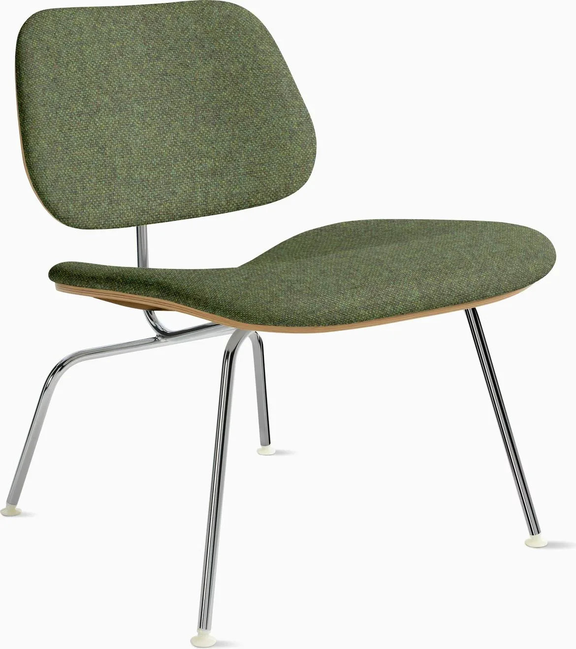 Eames Molded Plywood Lounge Chair Metal Base (LCM), Non Upholstered