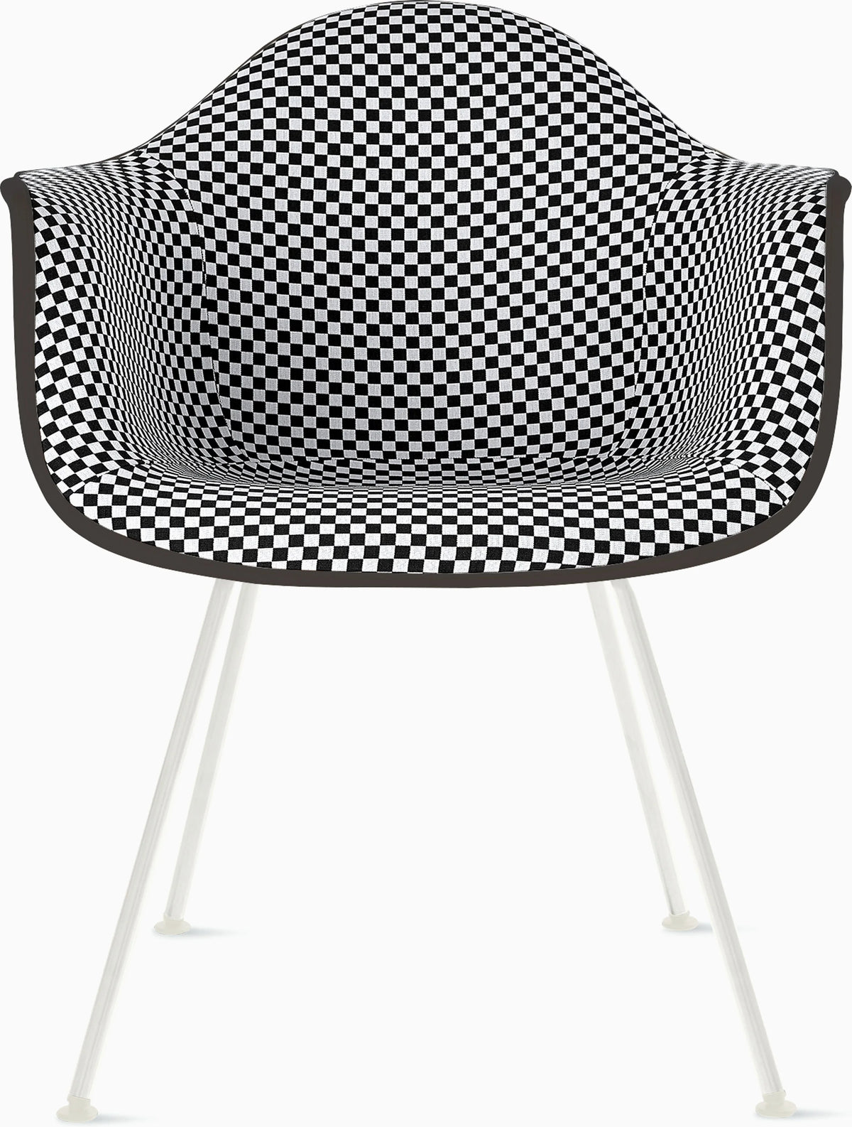 Eames Upholstered Molded Plastic Armchair