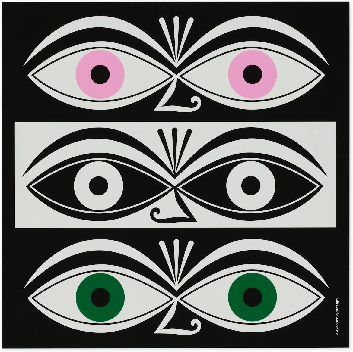Girard Eyes, Unframed