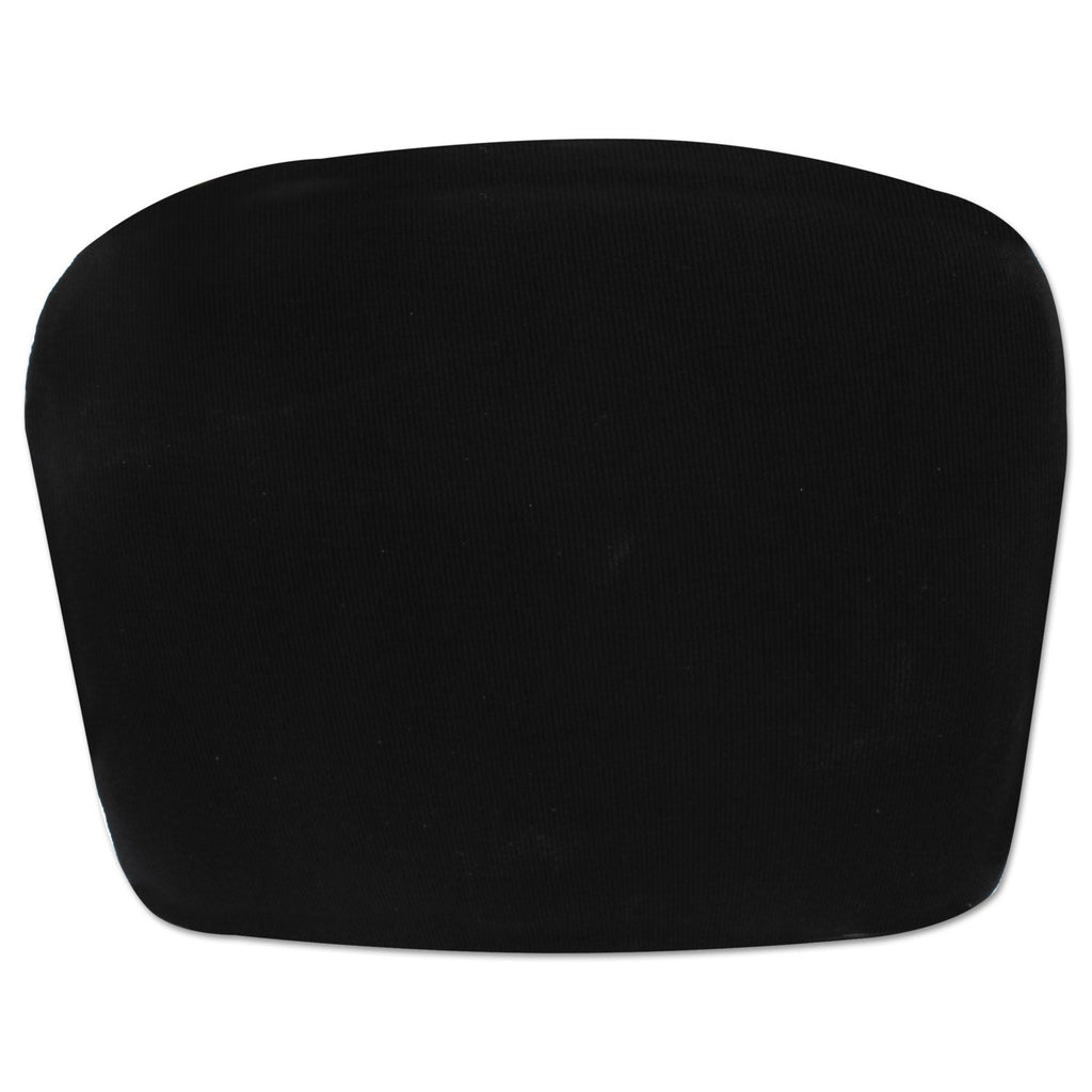Alera Cooling Gel Memory Foam Backrest, Two Adjustable Chair-Back Straps, 14.13 x 14.13 x 2.75, Black