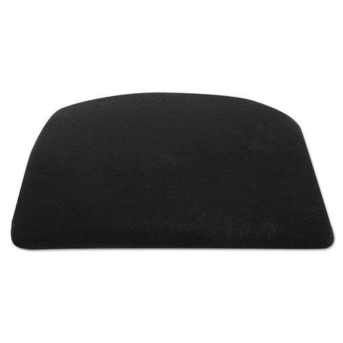 Alera Cooling Gel Memory Foam Backrest, Two Adjustable Chair-Back Straps, 14.13 x 14.13 x 2.75, Black