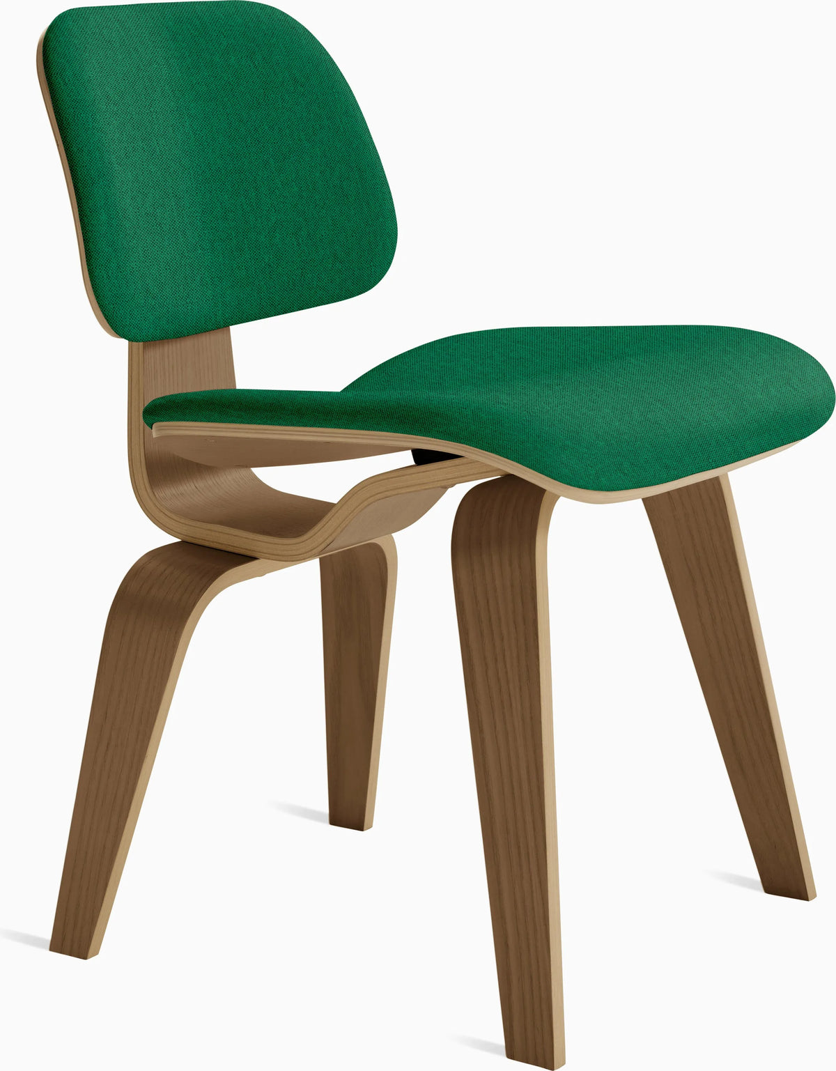 Eames Molded Plywood Dining Chair Wood Base (DCW), Non Upholstered