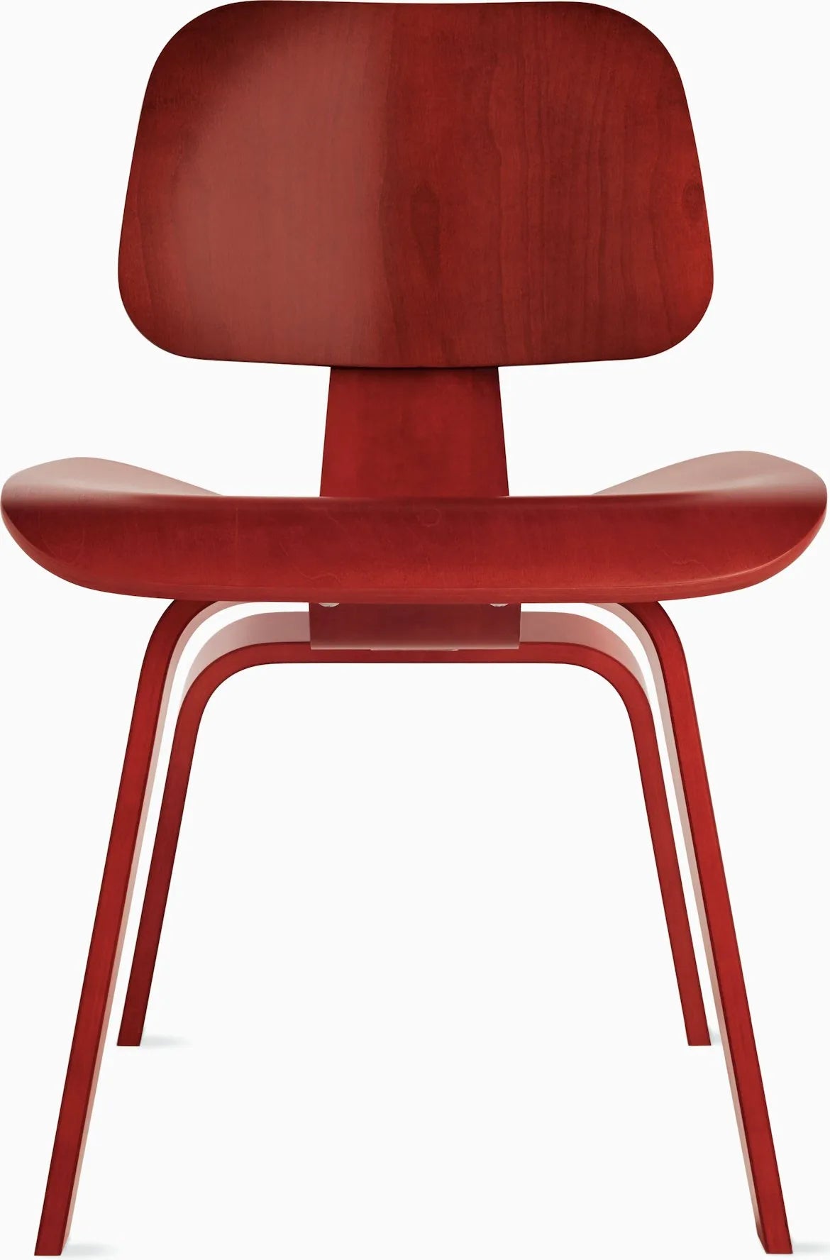 Eames Molded Plywood Dining Chair Wood Base (DCW), Non Upholstered