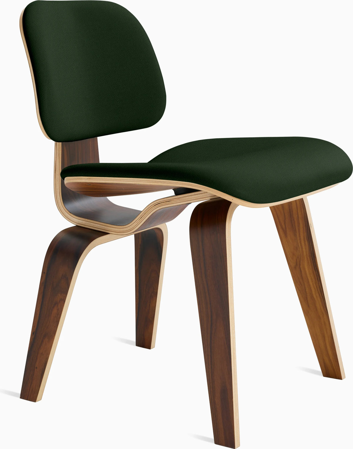 Eames Molded Plywood Dining Chair Wood Base (DCW), Non Upholstered