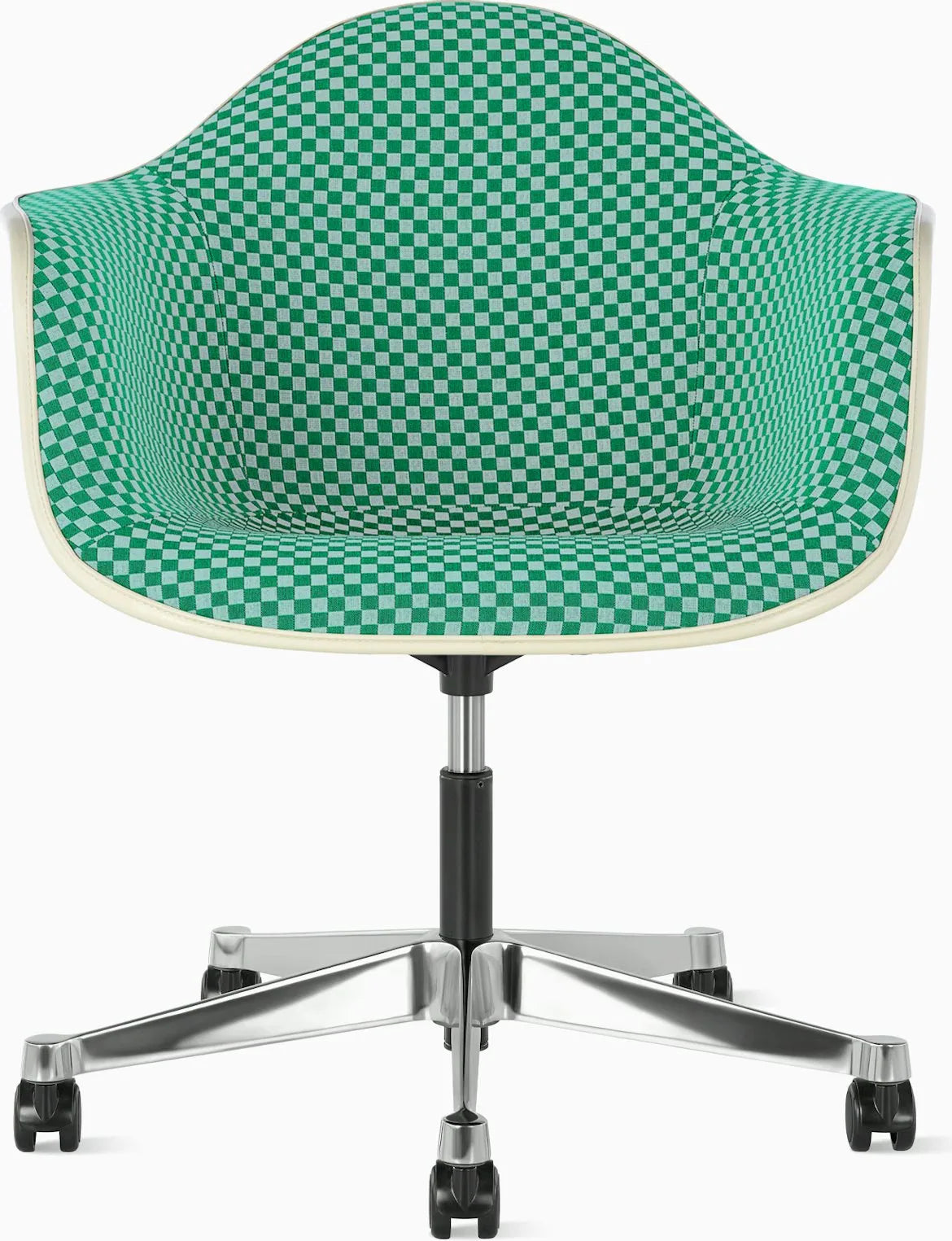 Eames Upholstered Molded Plastic Task Armchair
