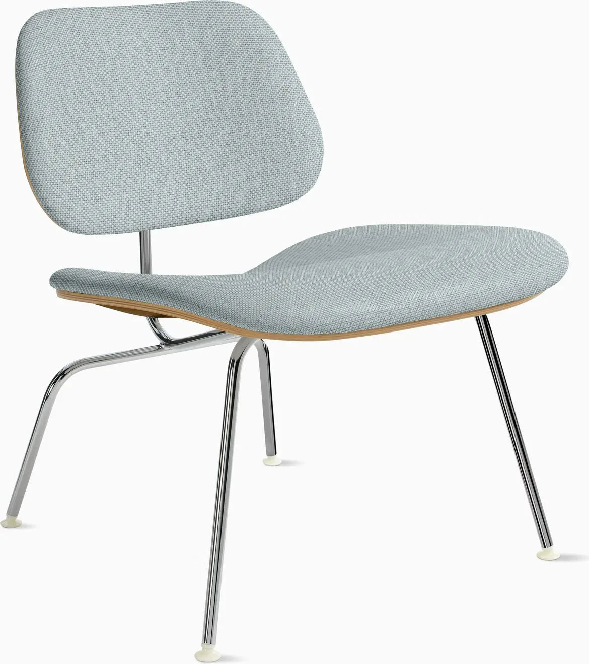 Eames Molded Plywood Lounge Chair Metal Base (LCM), Non Upholstered