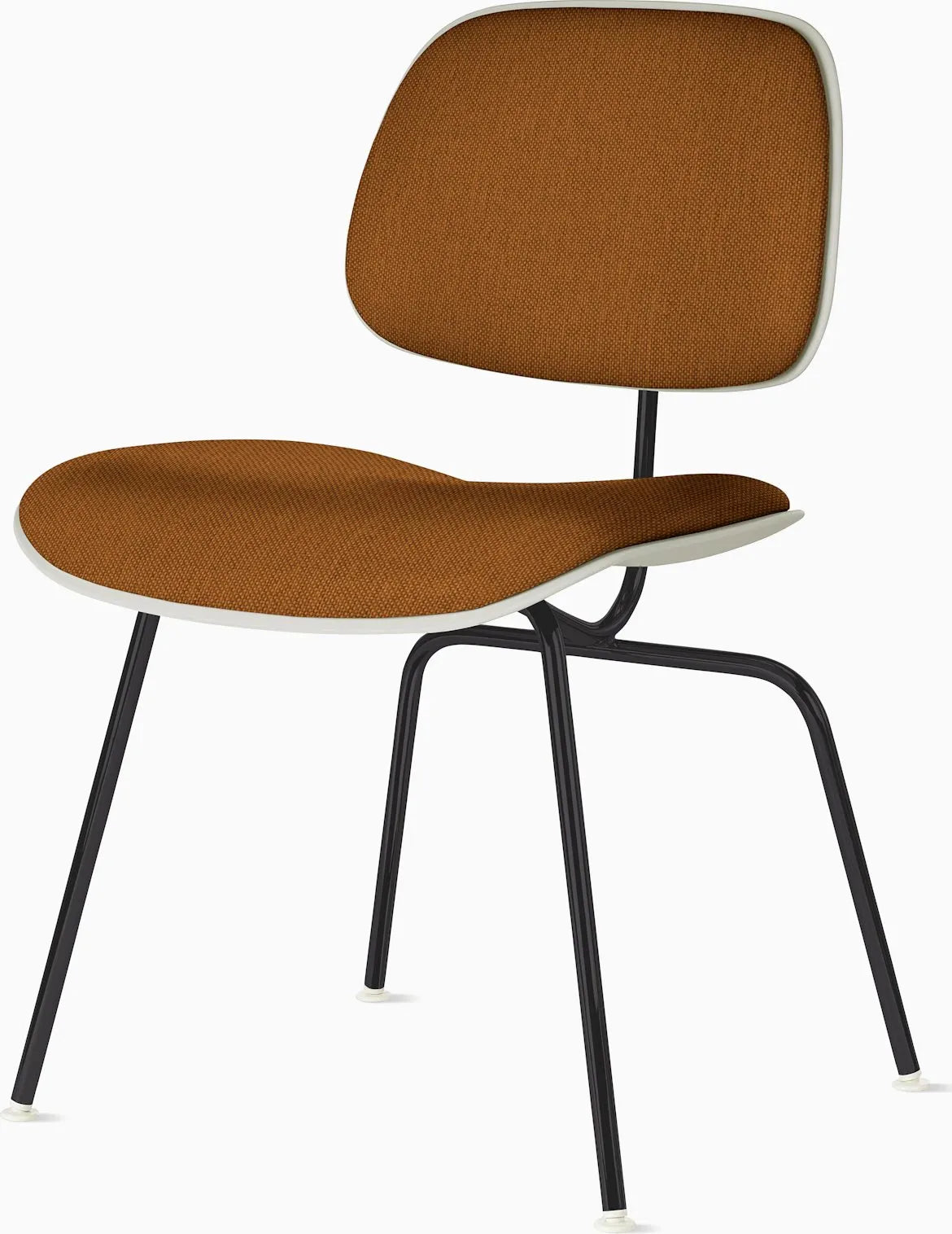 Eames Molded Plastic Dining Chair (EC-127), Upholstered
