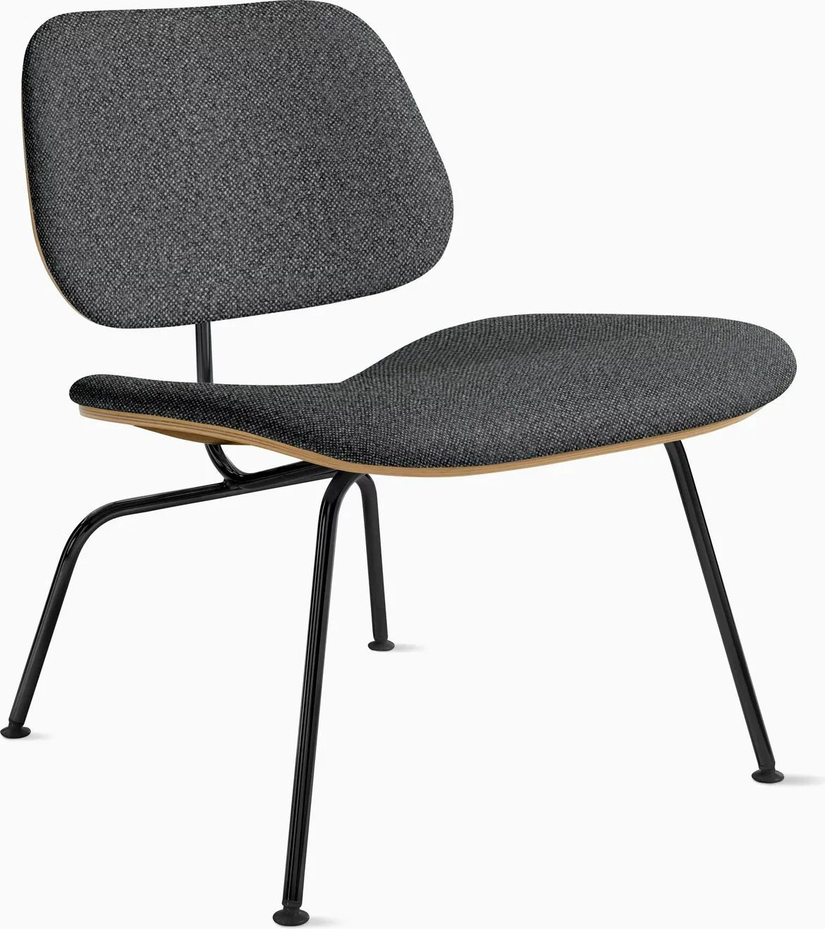 Eames Molded Plywood Lounge Chair Metal Base (LCM), Non Upholstered