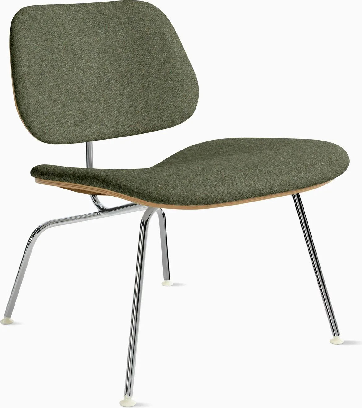 Eames Molded Plywood Lounge Chair Metal Base (LCM), Non Upholstered