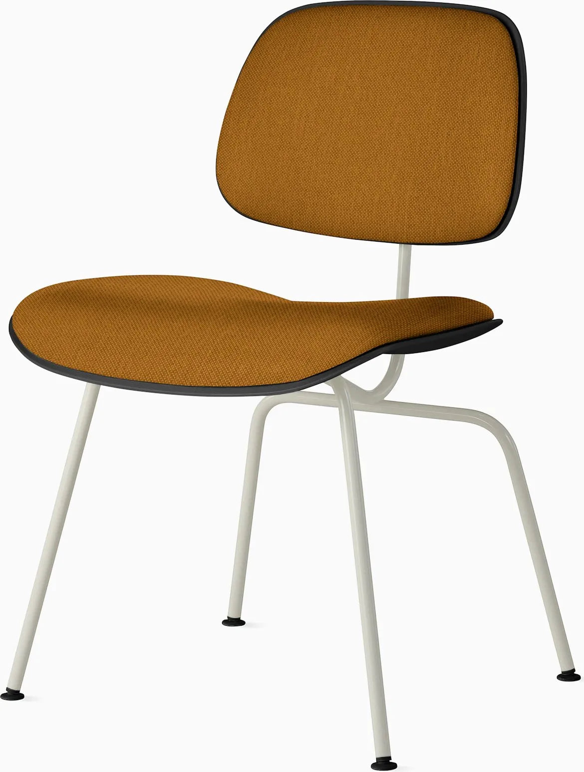 Eames Molded Plastic Dining Chair (EC-127), Upholstered