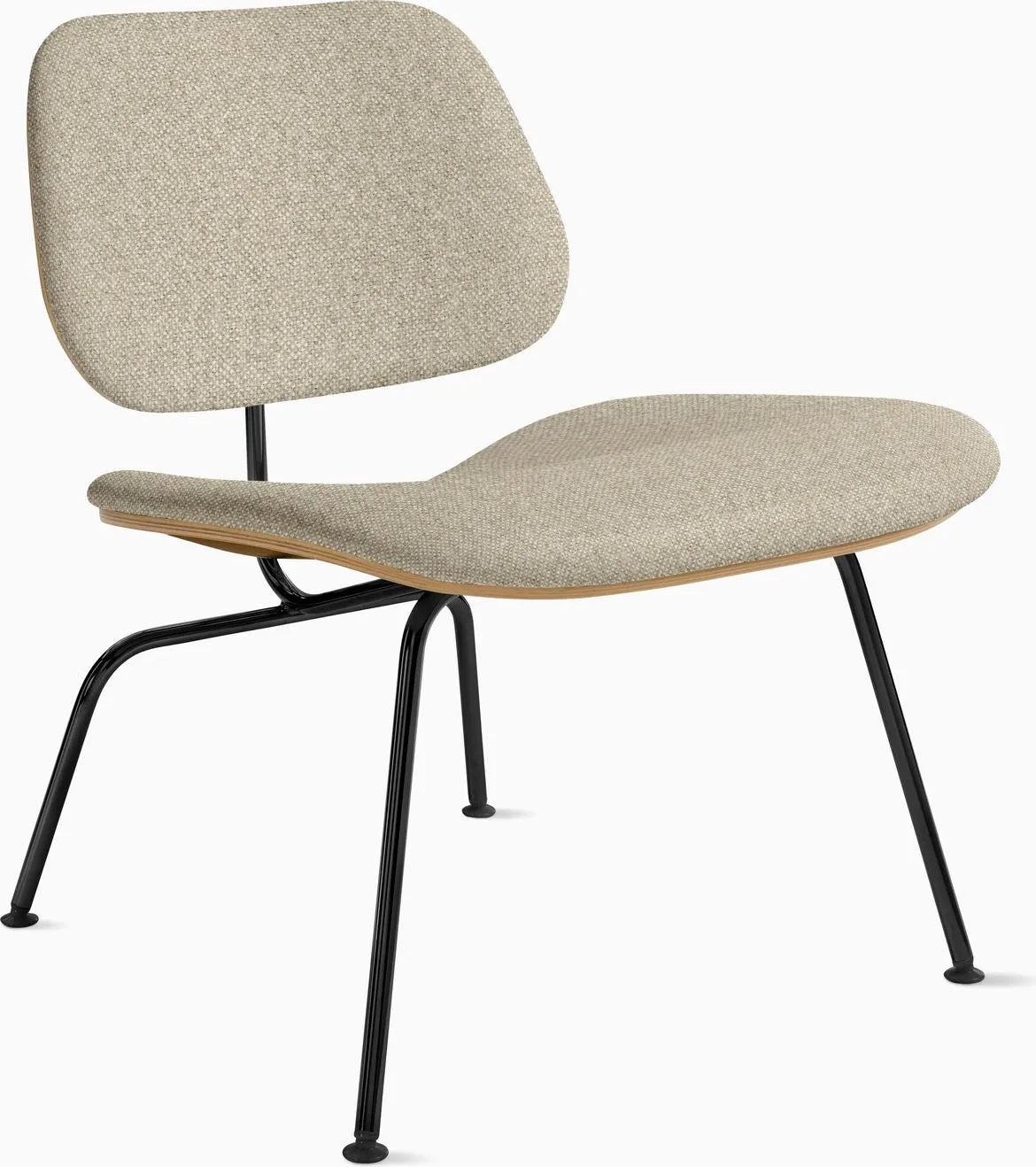Eames Molded Plywood Lounge Chair Metal Base (LCM), Non Upholstered