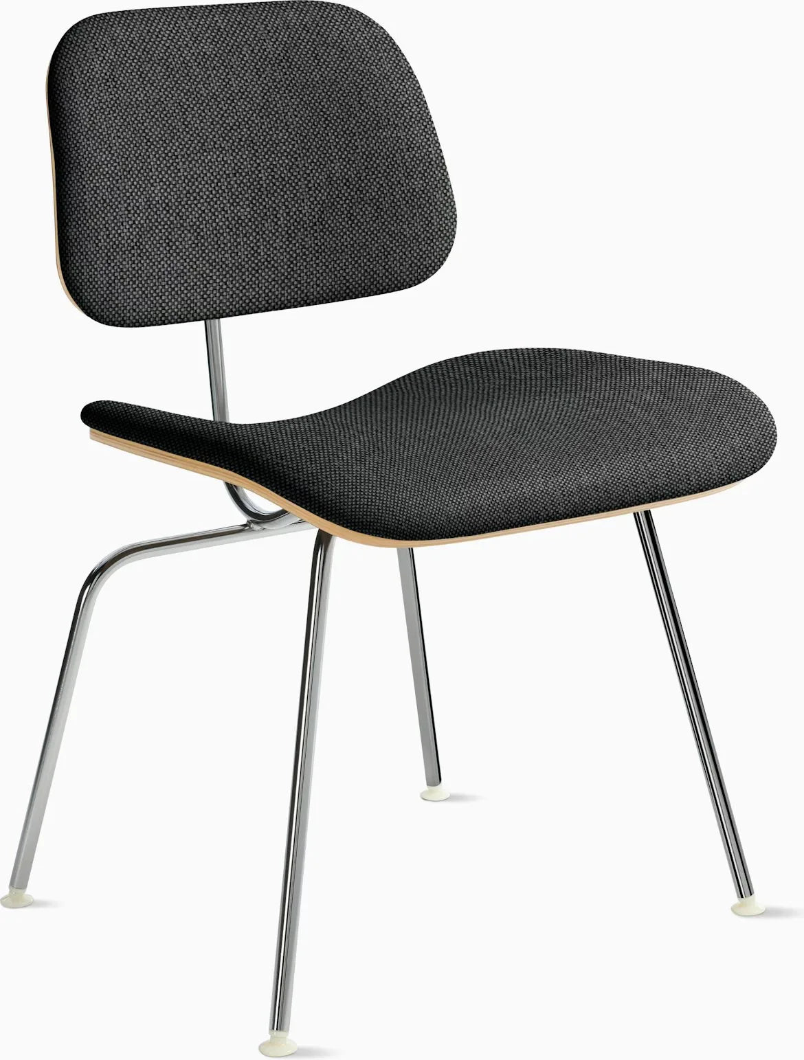 Eames Molded Plywood Dining Chair Metal Base (DCM), Non Upholstered