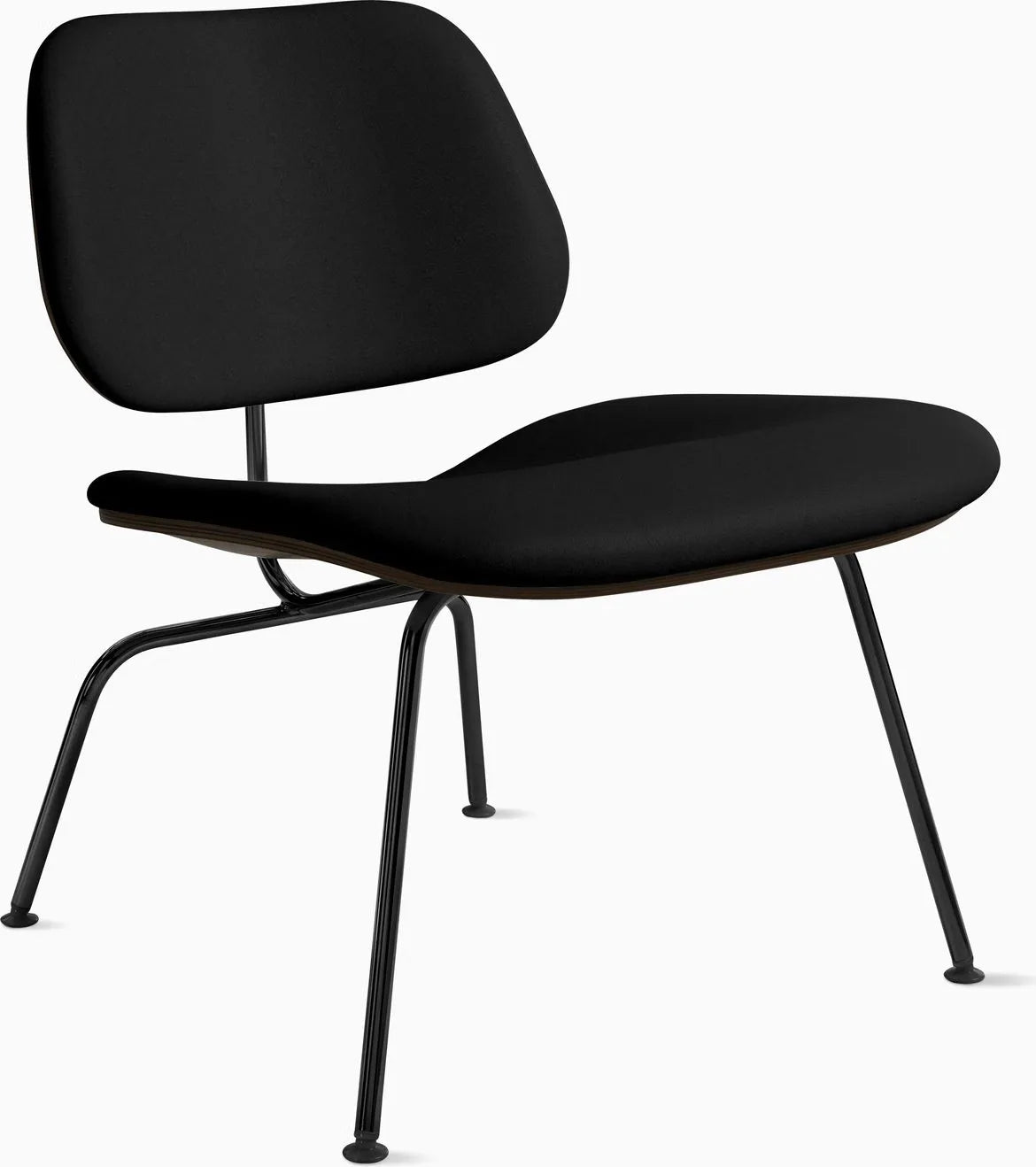 Eames Molded Plywood Lounge Chair Metal Base (LCM), Non Upholstered