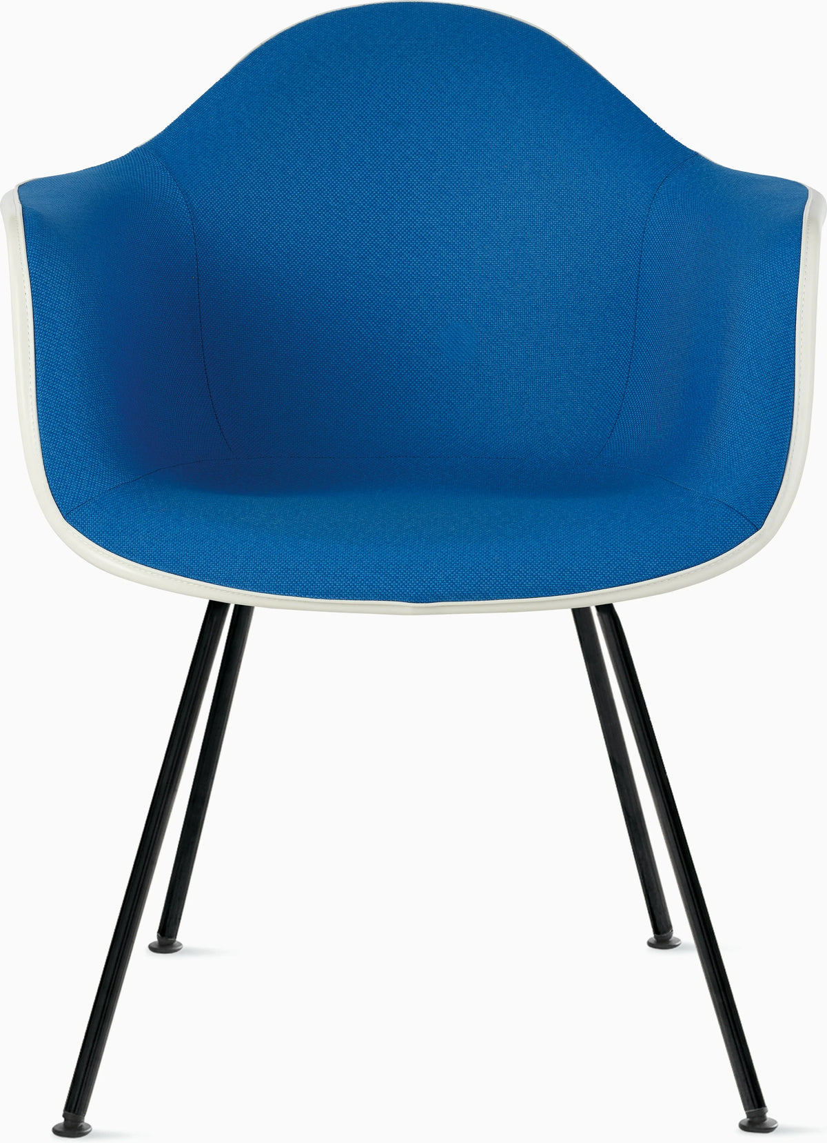 Eames Upholstered Molded Plastic Armchair