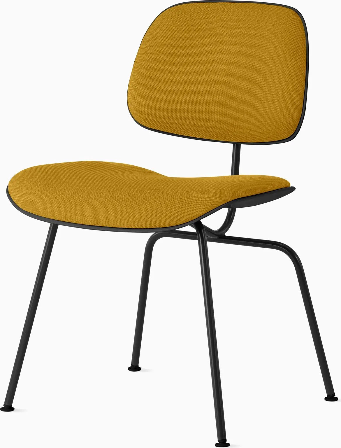 Eames Molded Plastic Dining Chair (EC-127), Upholstered