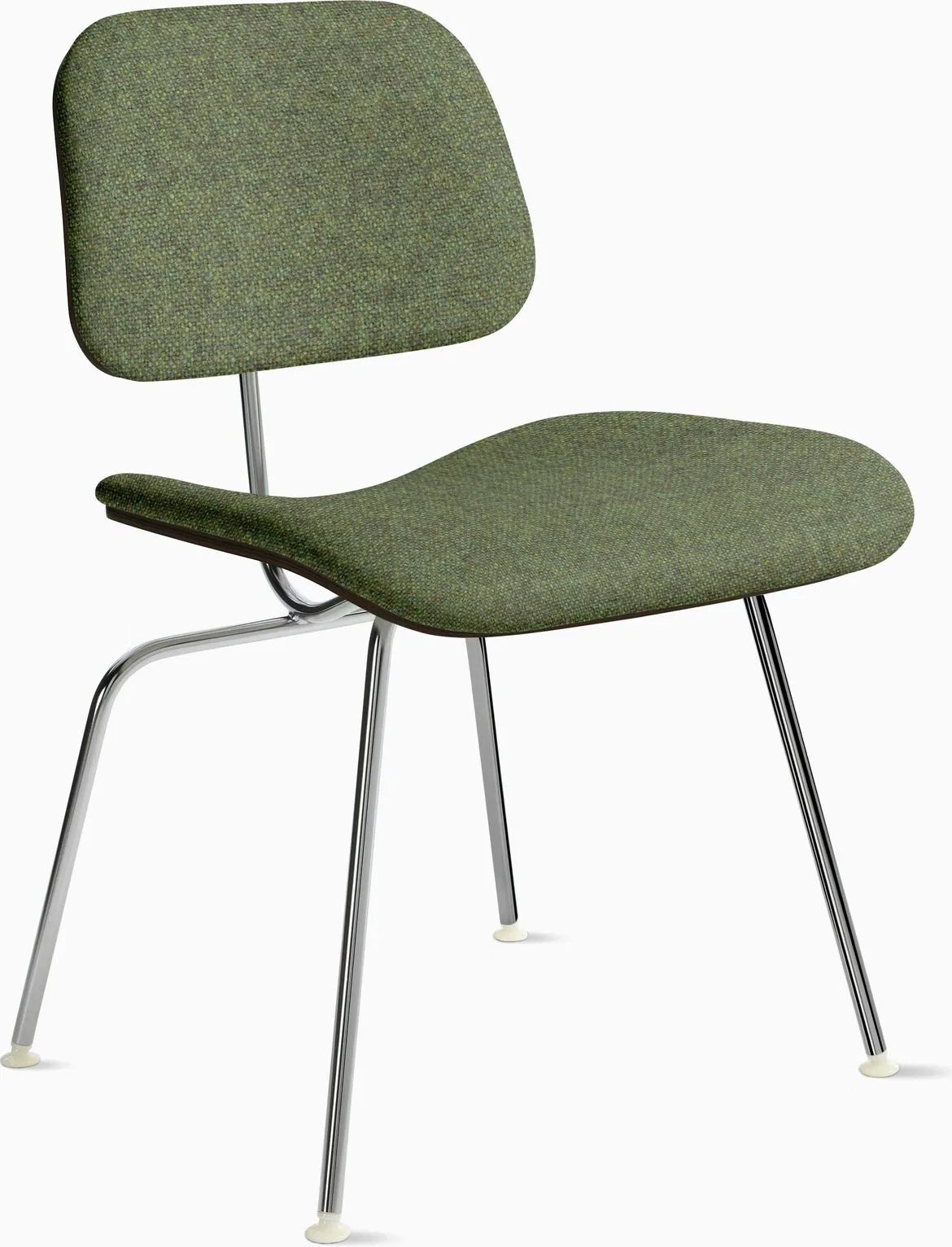 Eames Molded Plywood Dining Chair Metal Base (DCM), Non Upholstered