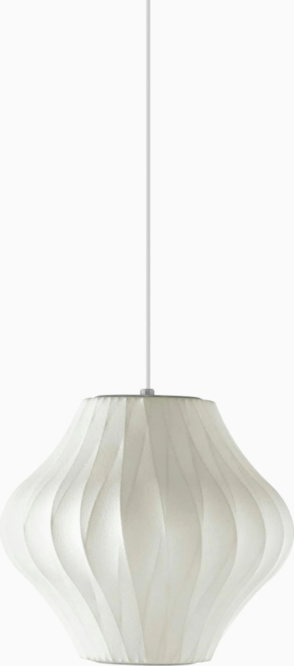 Nelson Pear Crisscross Bubble Pendant