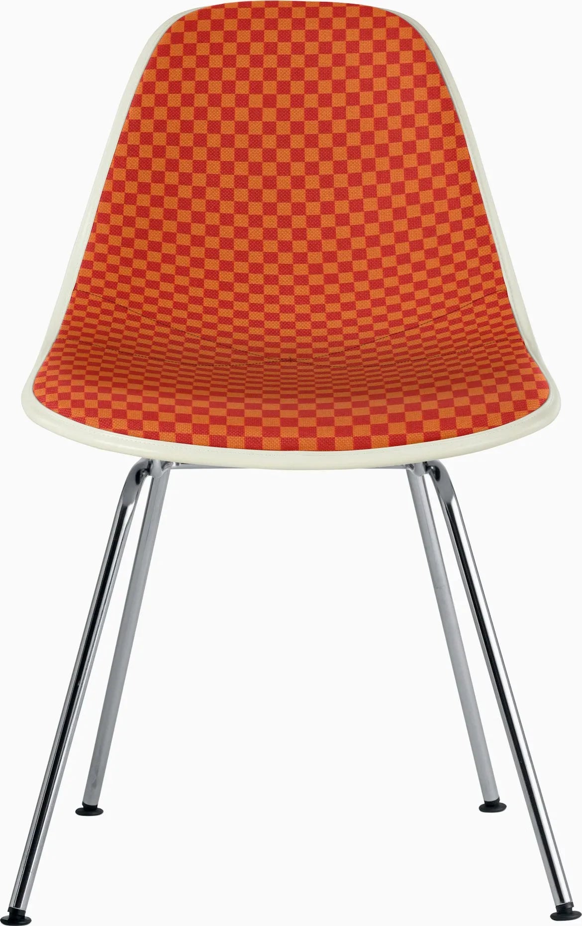 Eames Upholstered Molded Fiberglass Side Chair