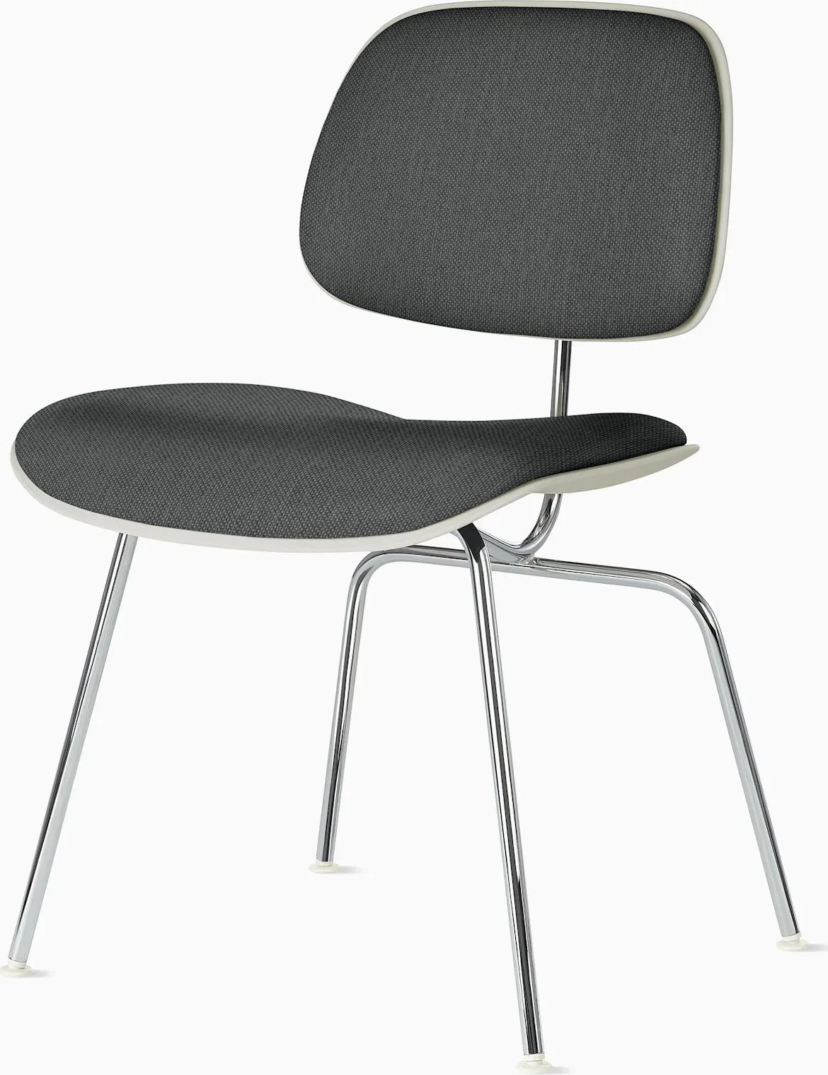 Eames Molded Plastic Dining Chair (EC-127), Upholstered