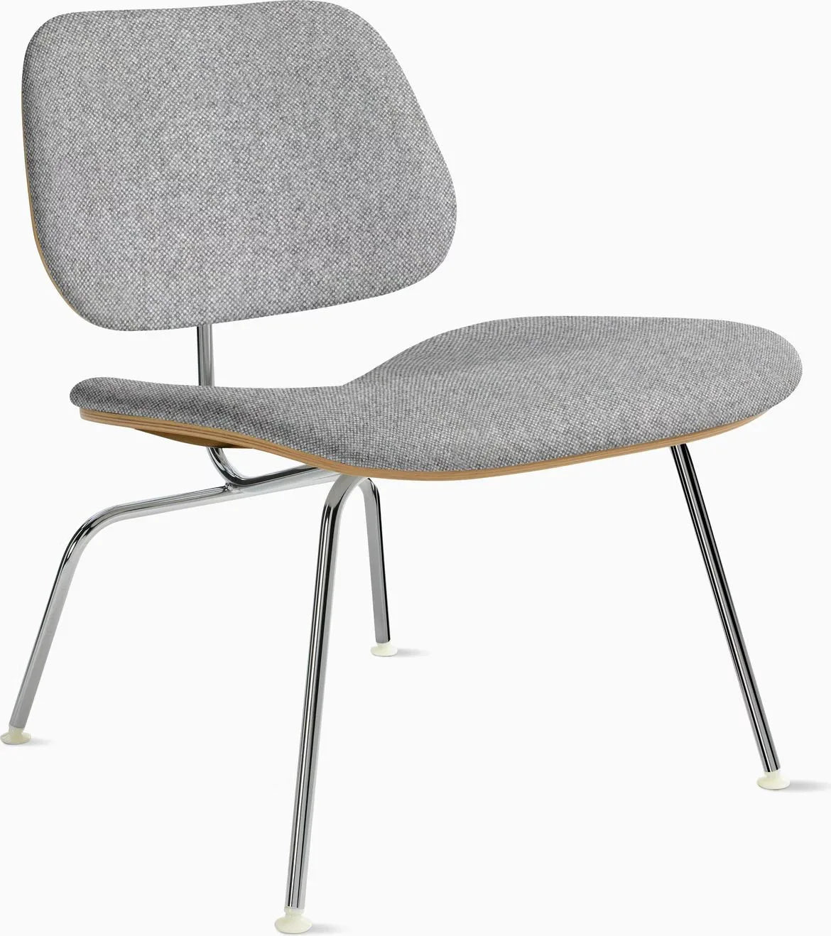 Eames Molded Plywood Lounge Chair Metal Base (LCM), Non Upholstered