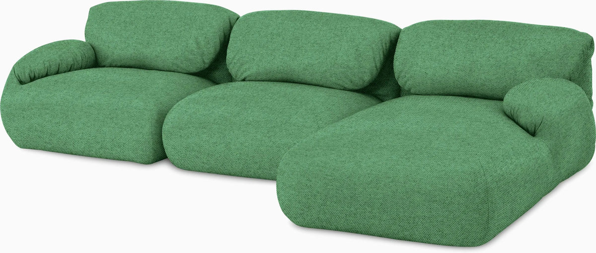 Luva Modular Sectional, Three Seater