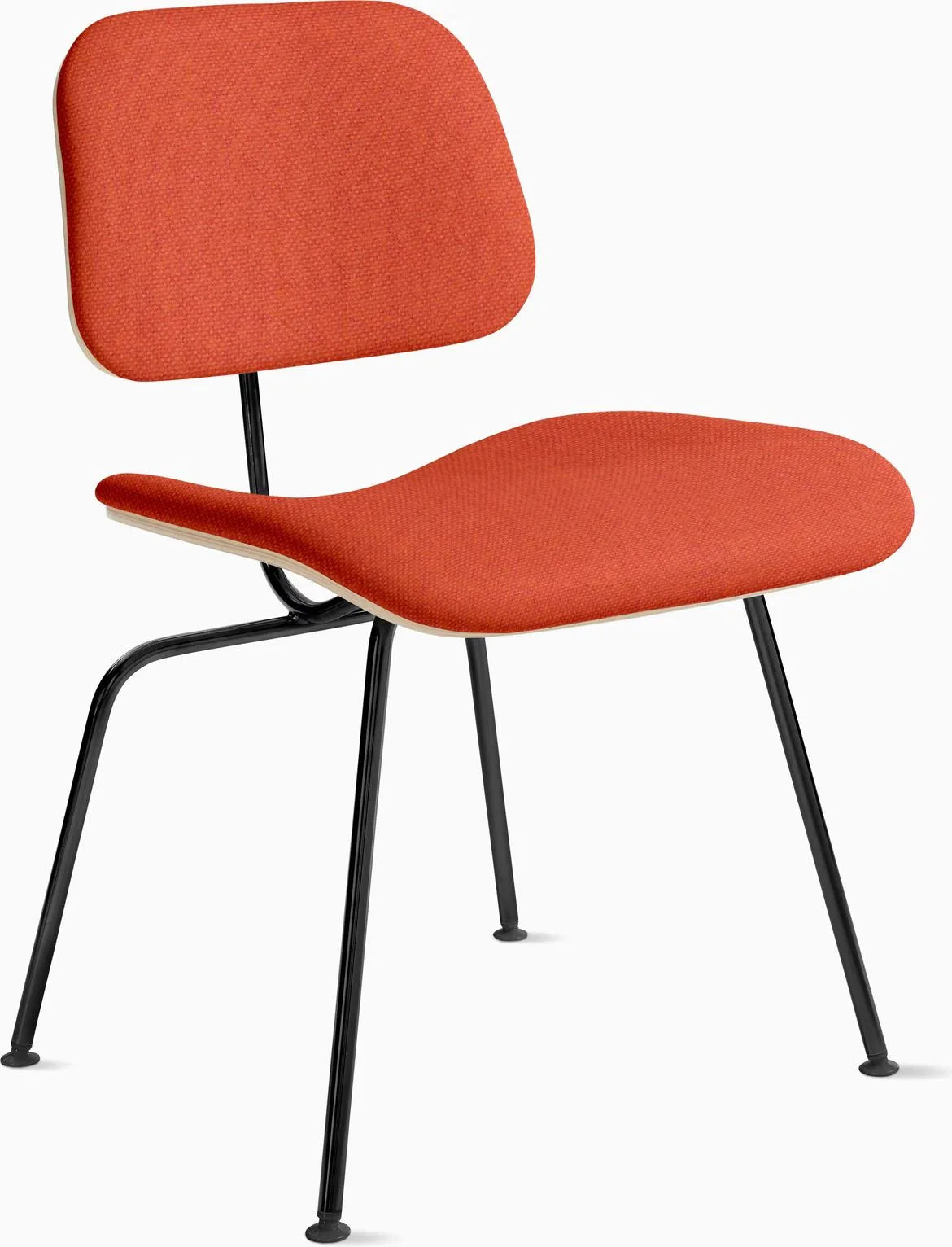 Eames Molded Plywood Dining Chair Metal Base (DCM), Non Upholstered