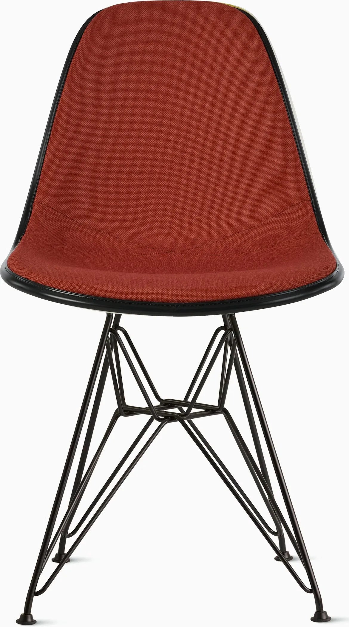 Eames Upholstered Molded Plastic Side Chair