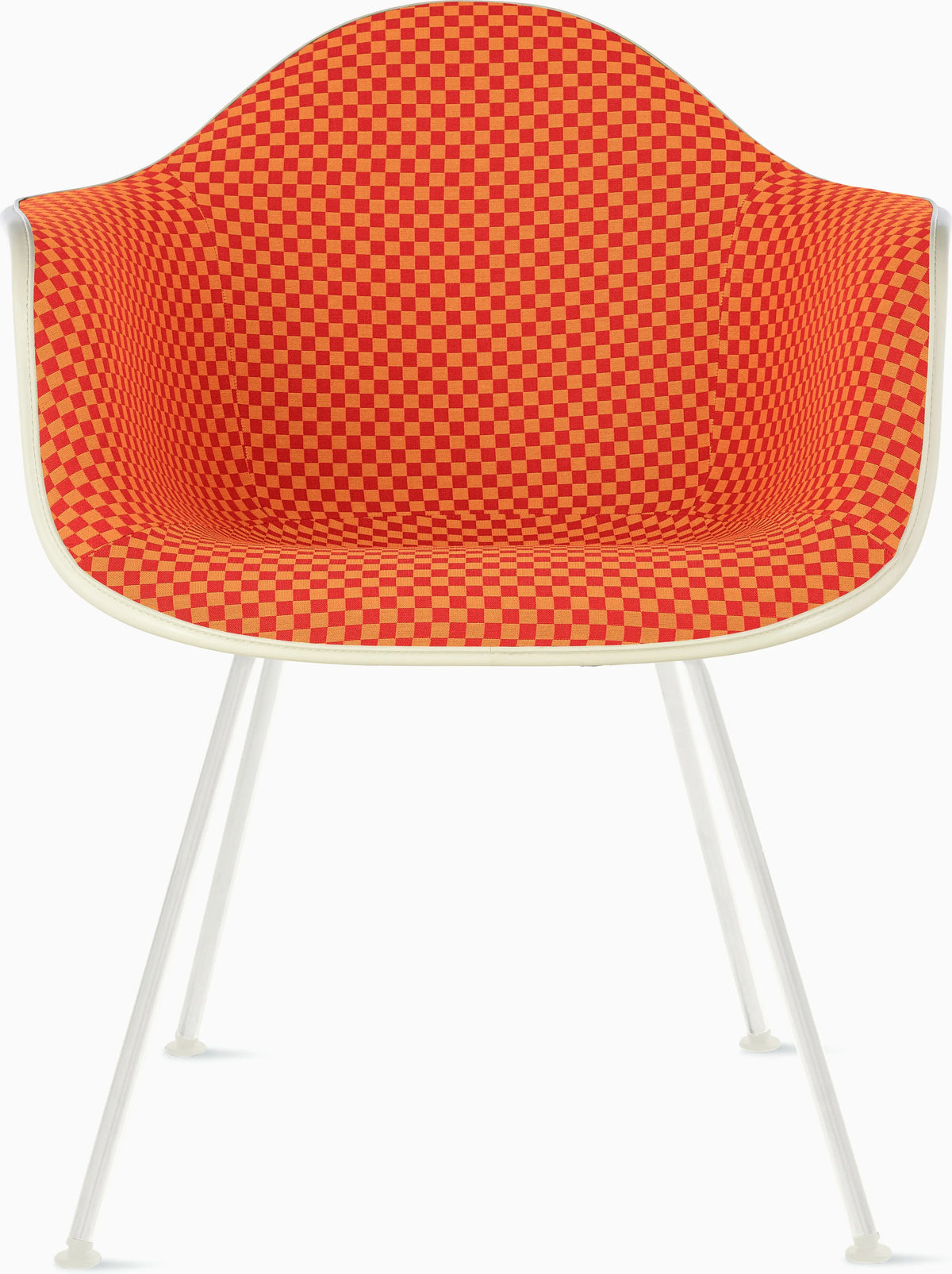 Eames Upholstered Molded Plastic Armchair