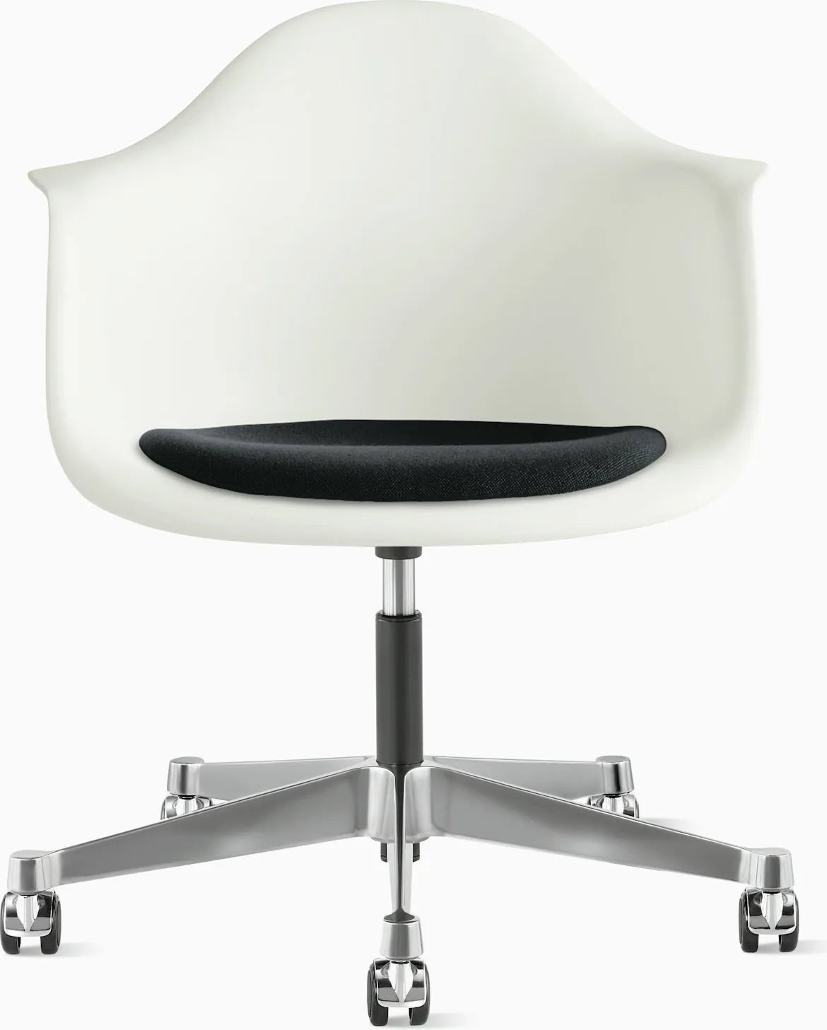 Eames Molded Plastic Task Armchair with Seatpad