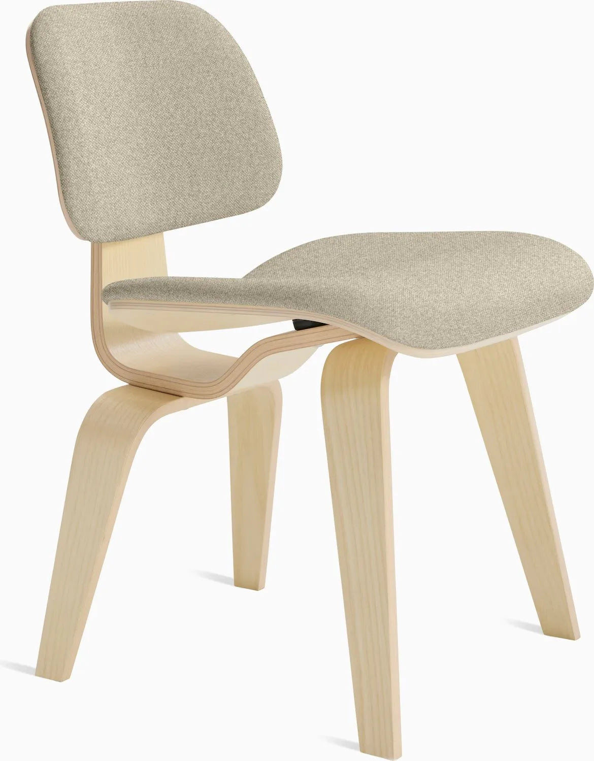 Eames Molded Plywood Dining Chair Wood Base (DCW), Non Upholstered
