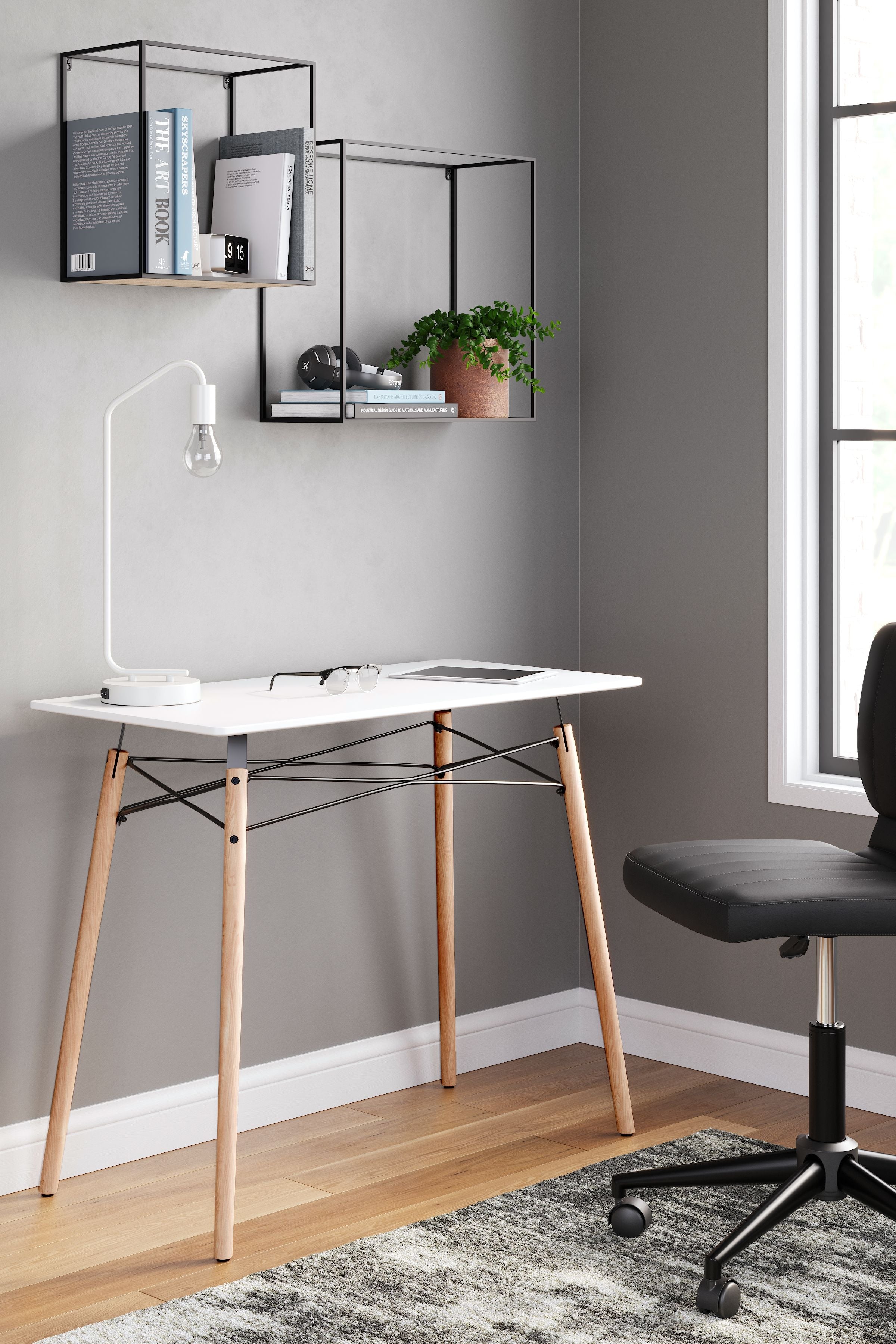 Jaspeni Modern Home Office Desk