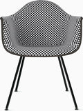 Eames Upholstered Molded Plastic Armchair