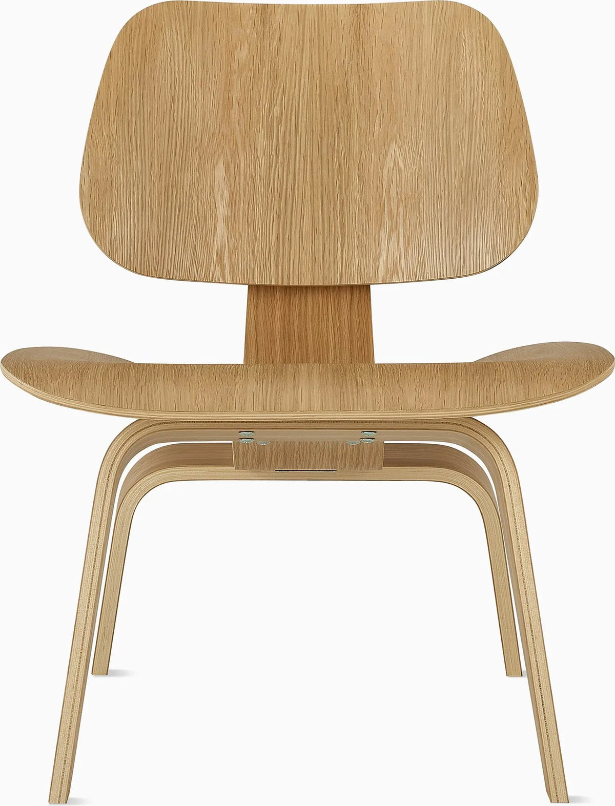 Eames Molded Plywood Lounge Chair Wood Base (LCW), Non Upholstered
