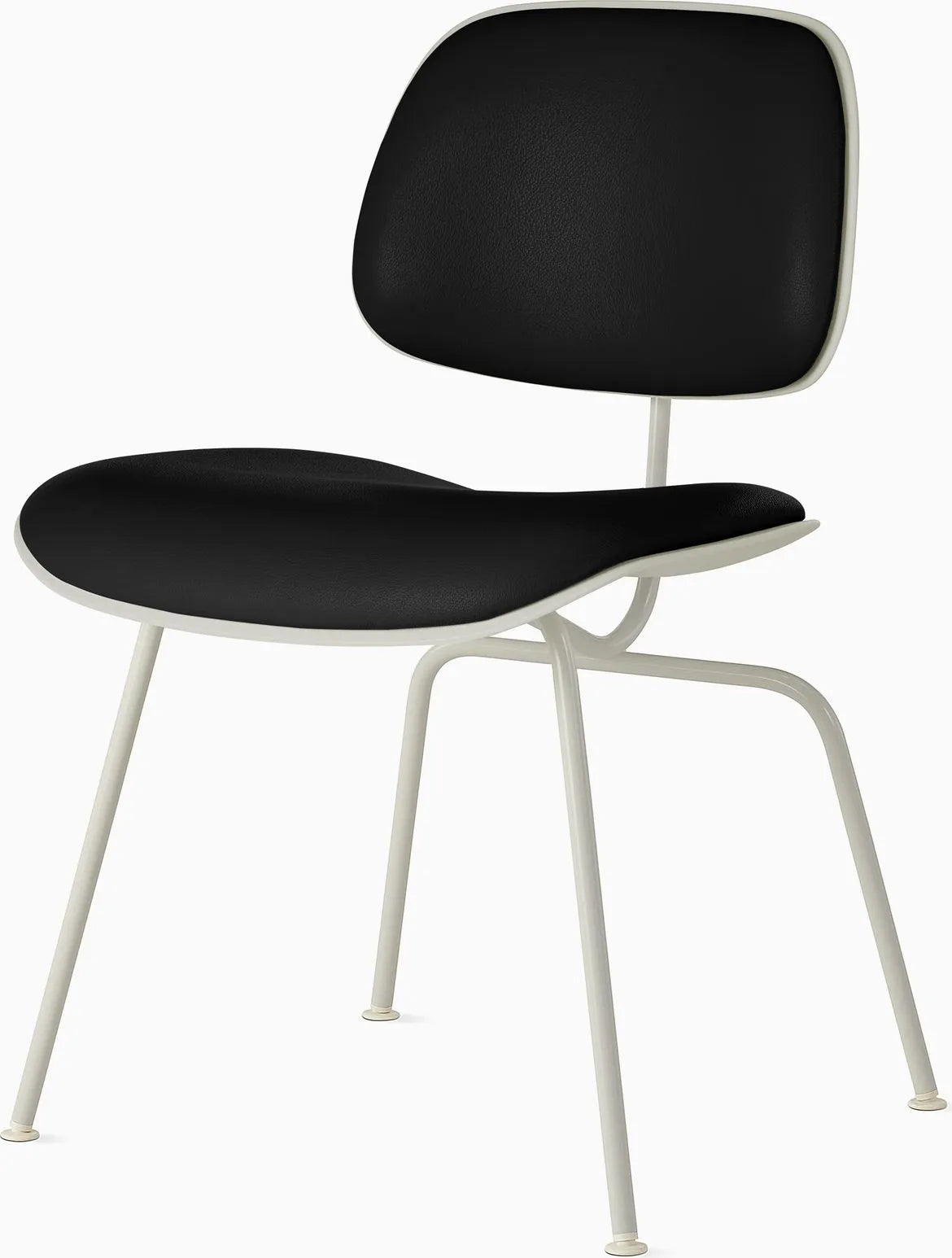 Eames Molded Plastic Dining Chair (EC-127), Upholstered