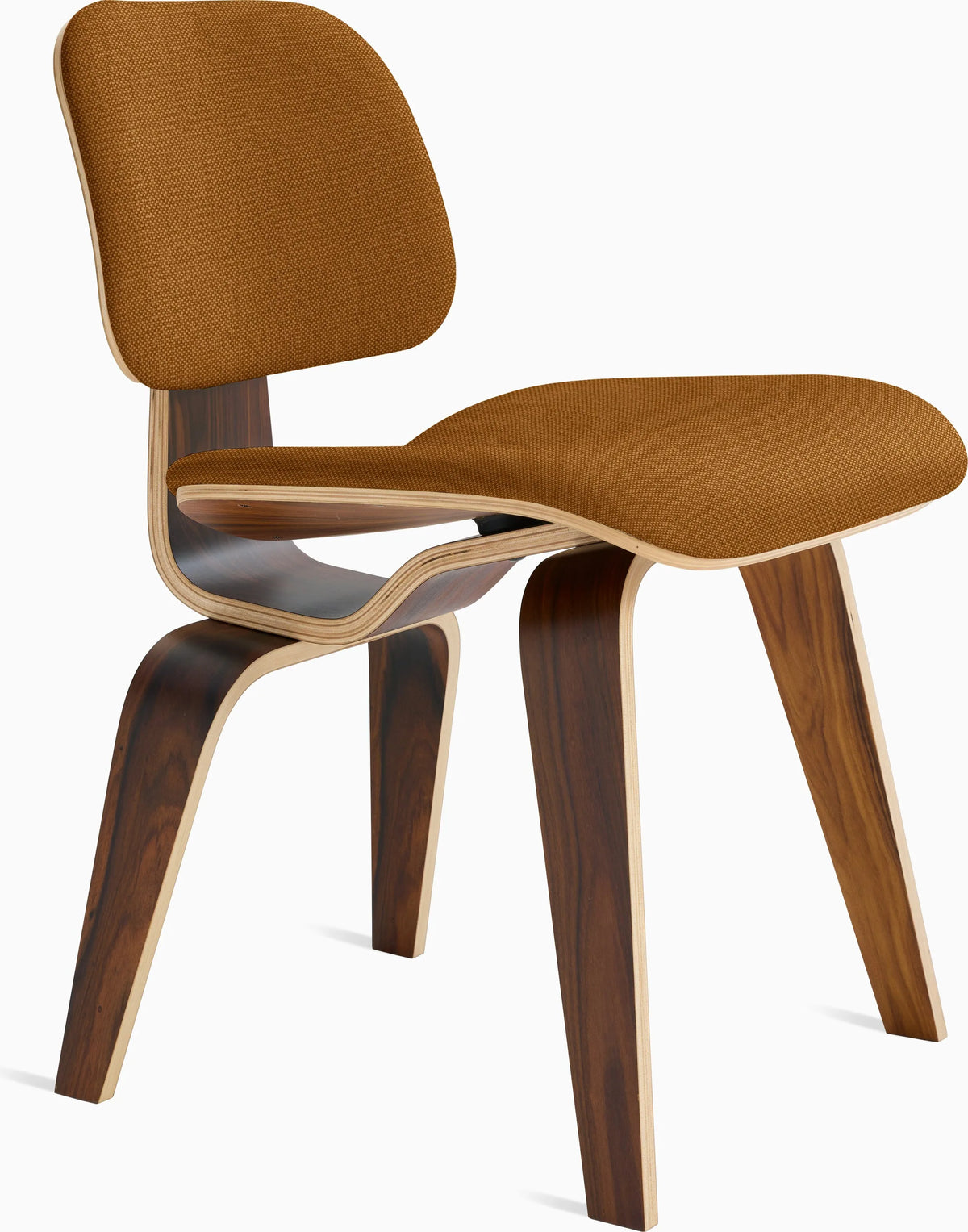 Eames Molded Plywood Dining Chair Wood Base (DCW), Non Upholstered